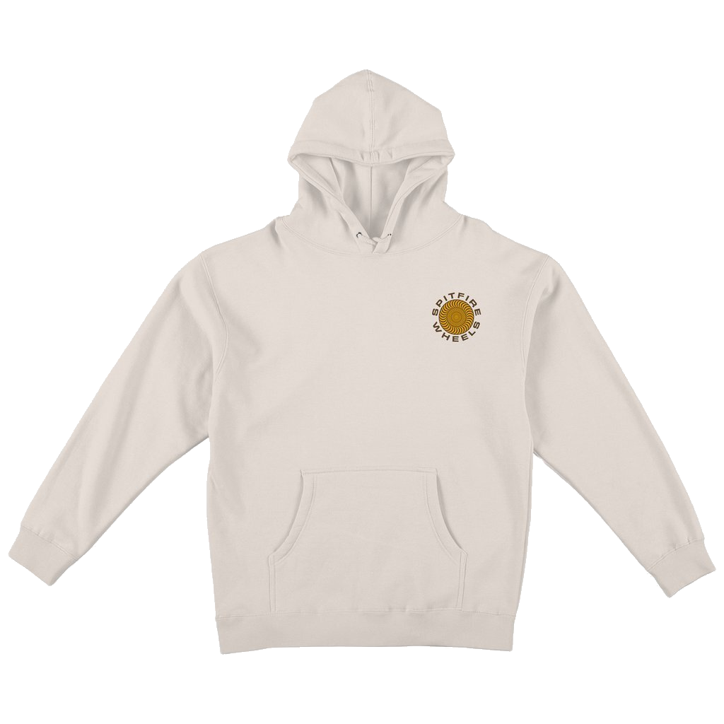 Spitfire Classic '87 Swirl Hoodie - Bone