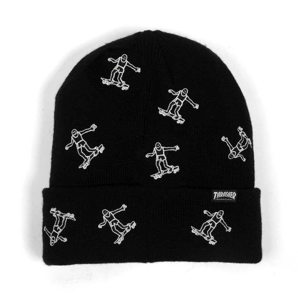 Thrasher Gonz Pattern Beanie - Black