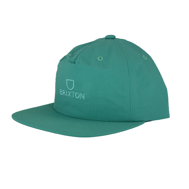 Brixton Alpha Snapback Hat - Ocean