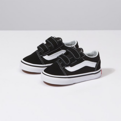 Vans Toddler Old Skool V - Black/True White