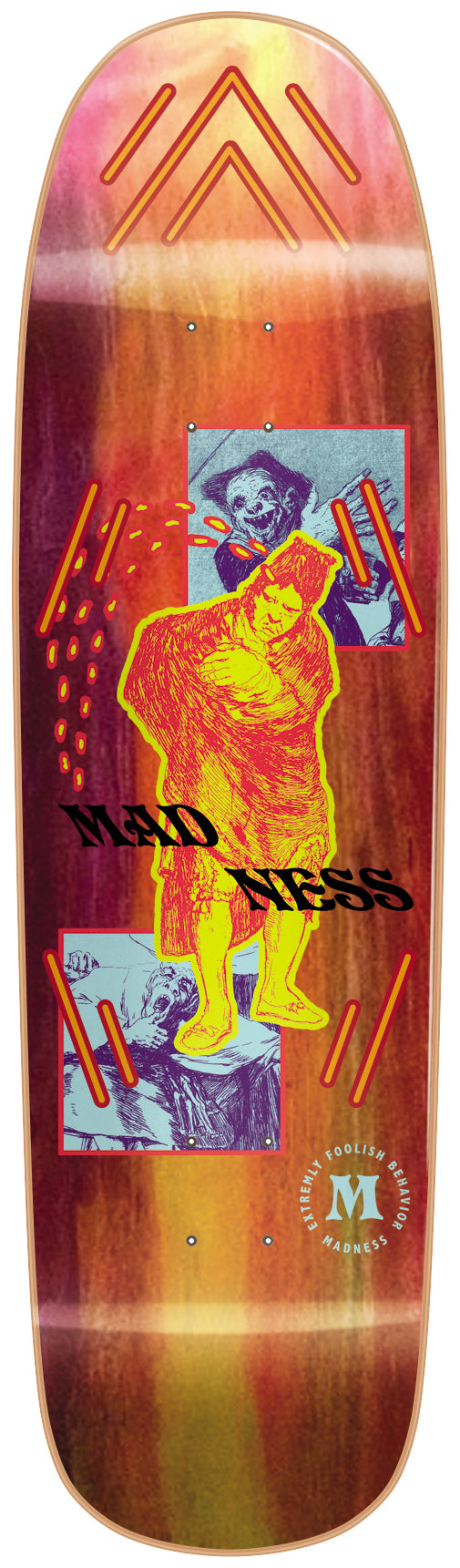 Madness Grasp R7 Deck - 9.125 Orange