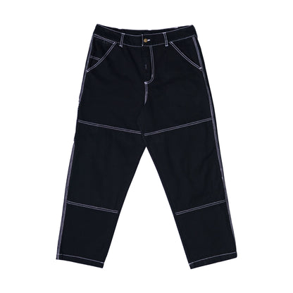 Quasi Utility Pants - Black/White