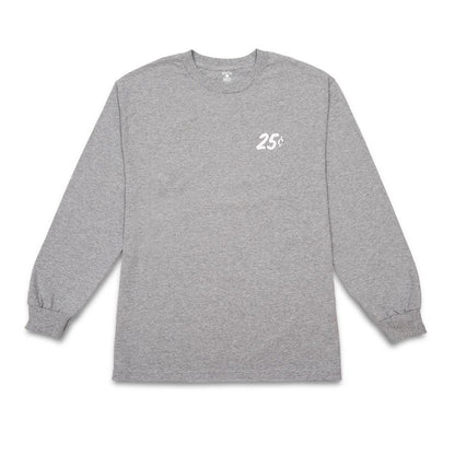 Quartersnacks Classic Snackman L/S Tee - Heather