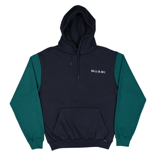 Quasi Blockhead Hoodie - Navy