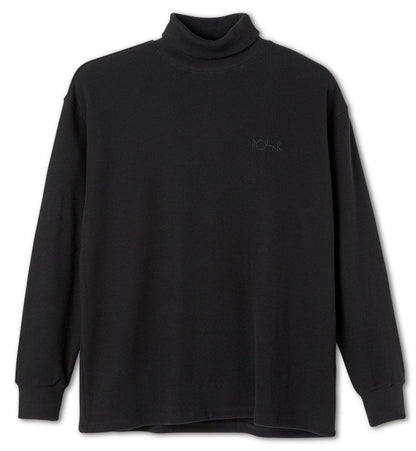 Polar Shin Turtleneck - Black
