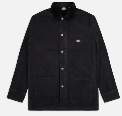 Dickies Duck Chore Coat - Stonewashed Black