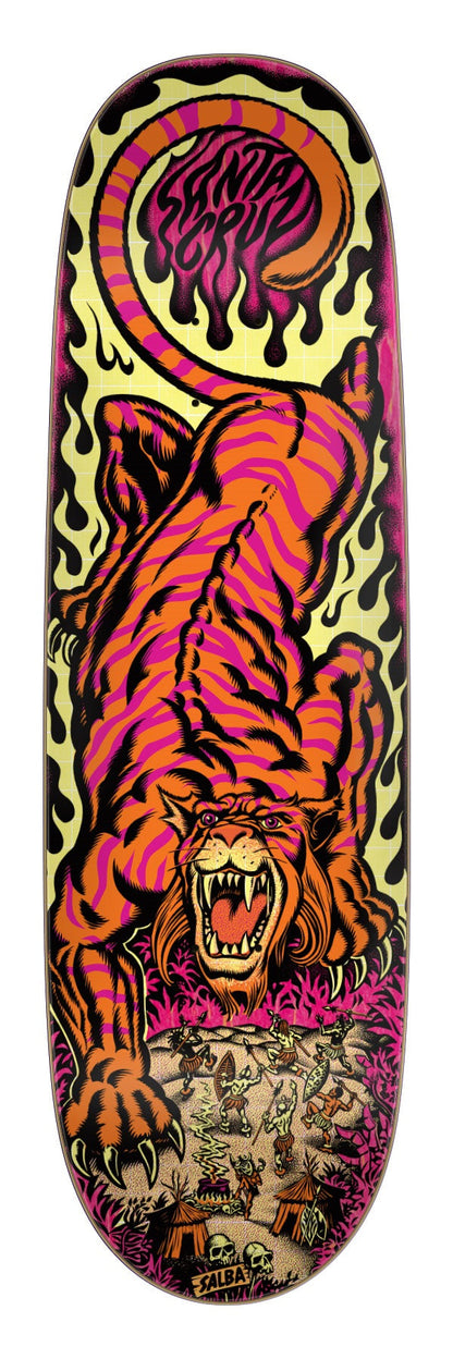 Santa Cruz Salba Tiger Pop VX Deck - 9.25X31.95