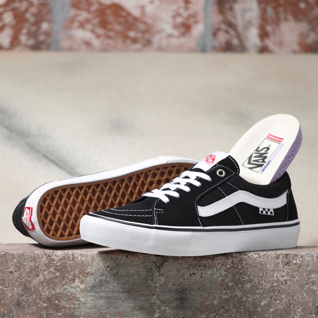 Vans Skate Sk8-Low - Black/ White