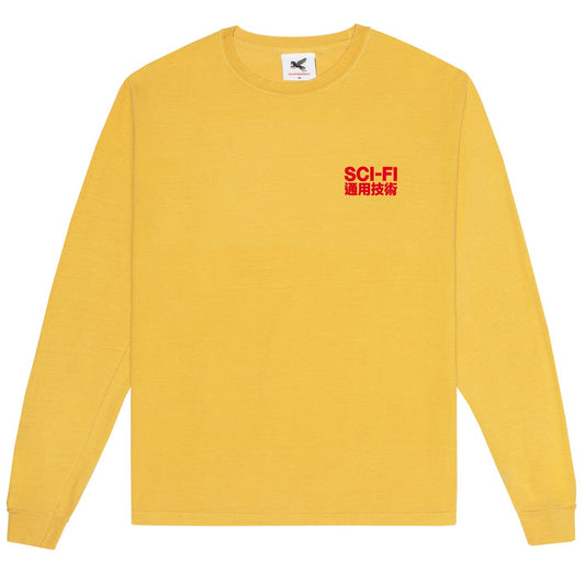 Sci-Fi Generic Mandarin Longsleeve - Mustard