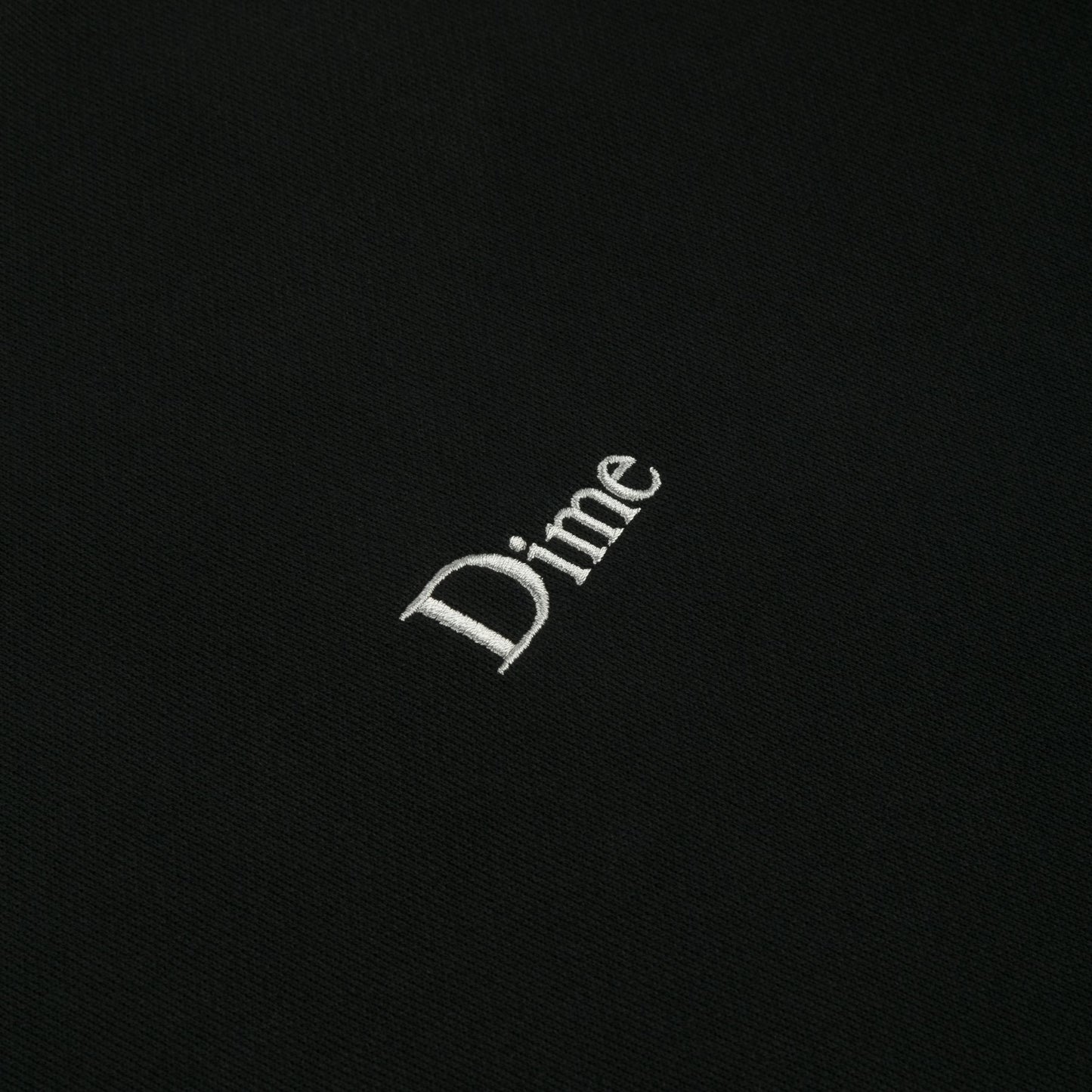 Dime French Terry Crewneck - Black