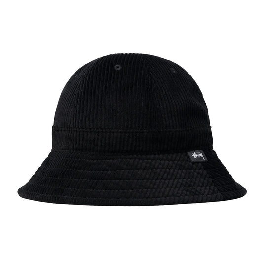 Stussy Corduroy Bell Cap - Black