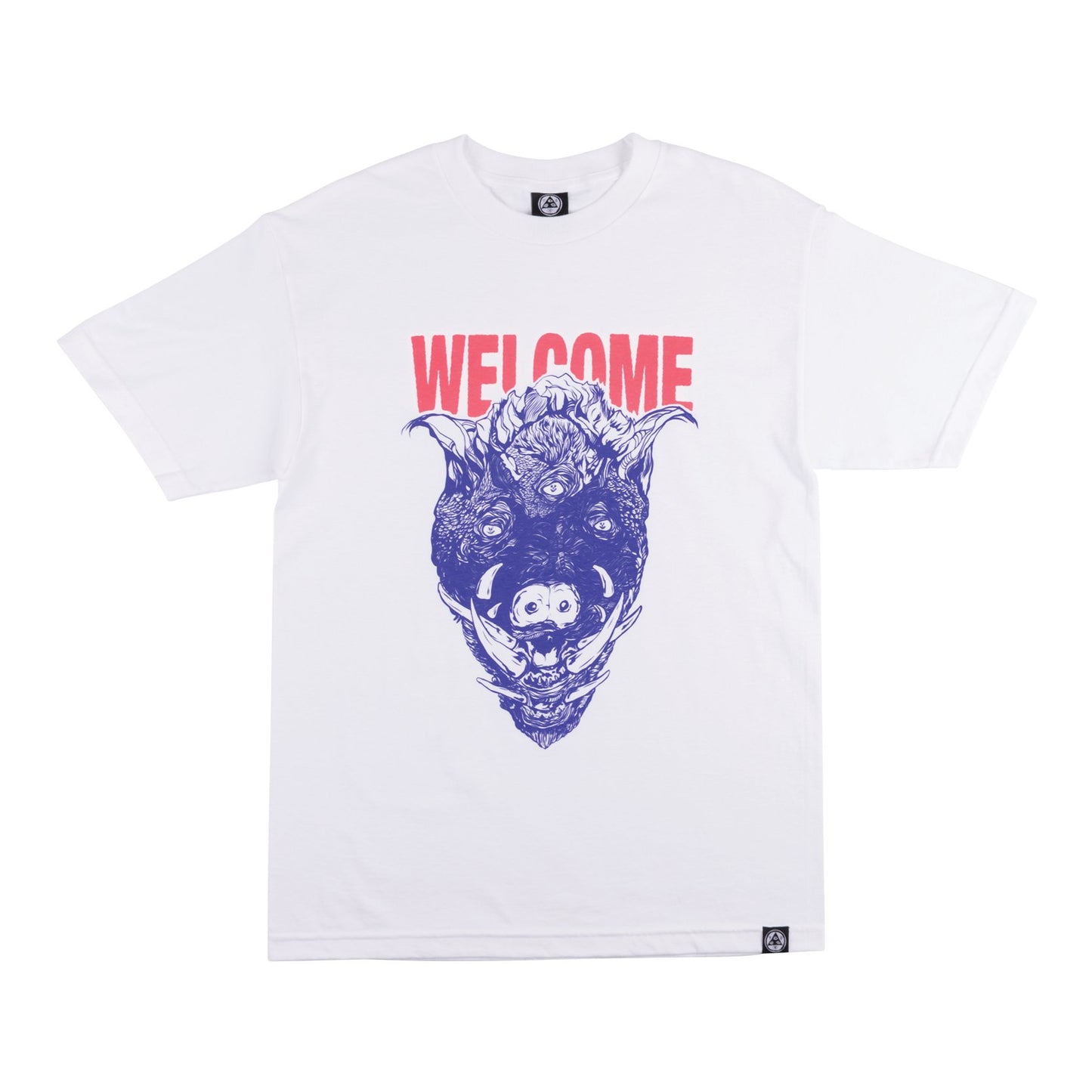 Welcome Hog Wild Tee White