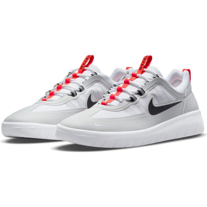 Nike SB Nyjah Free 2 - Neutral Grey/Black/White/Bright Crimson