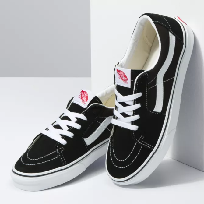 Vans SK8-Low - Black/True White