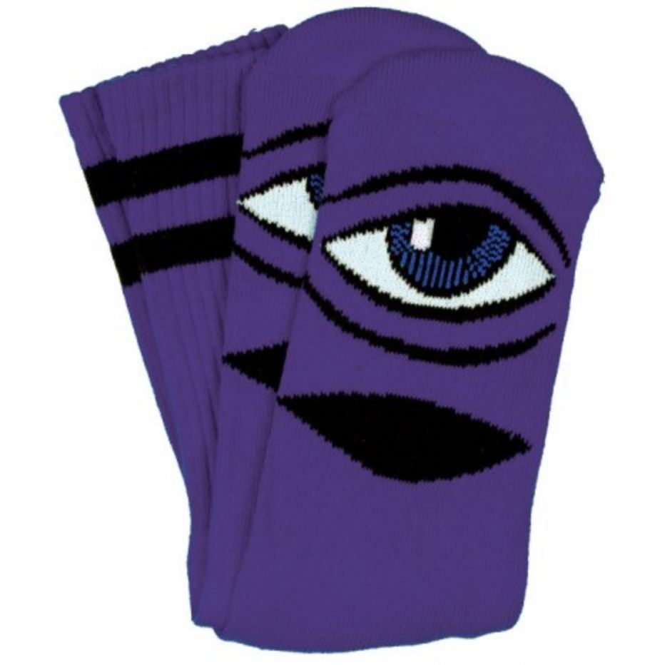 Toy Machine Sect Eye Socks - Purple