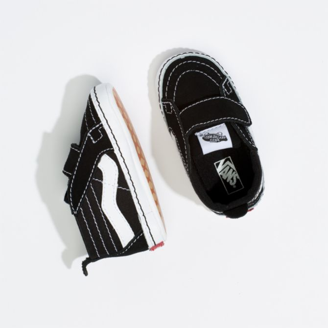 Vans Infant SK8-Hi Crib - Black/True White