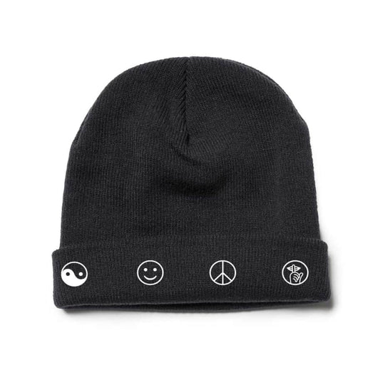 The Quiet Life Symbols Beanie - Black