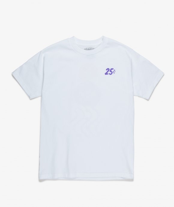 Quartersnacks Classic Snackman Tee - White
