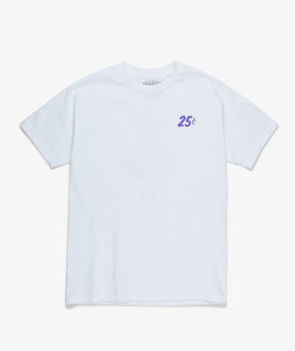 Quartersnacks Classic Snackman Tee - White
