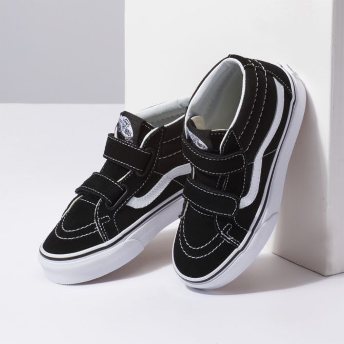 Vans Kids SK8 Mid V Reissue - Black/White