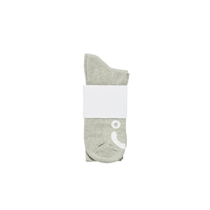 Polar Happy Sad Sock - Sports Grey