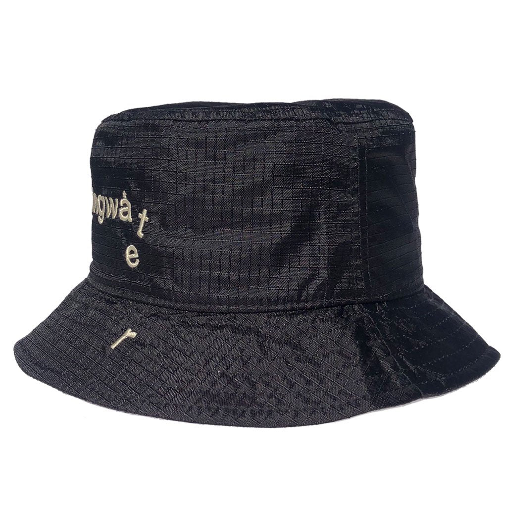 Stingwater Nylon Bucket Hat - Black