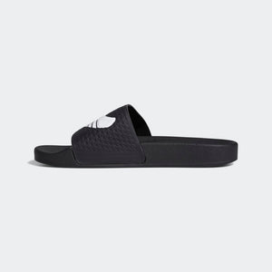 Adidas Shmoofoil Slides - Black/White