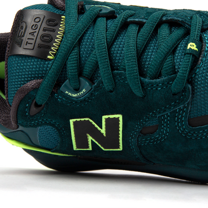 New Balance Numeric X Primitive Tiago 1010 - Deep Teal/Lime Green