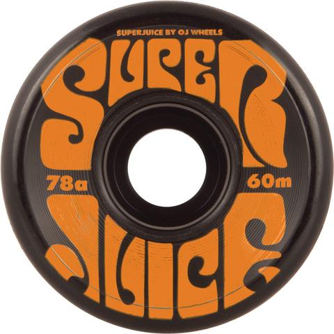 OJs Super Juice Wheels - 78A 60mm Black