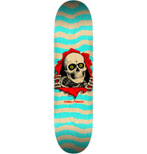 Load image into Gallery viewer, Powell Peralta Ripper Natural/Turqoise Deck - 8.0
