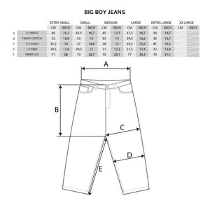 Polar Big Boy Jeans - Orange Black – Ninetimes Skateshop