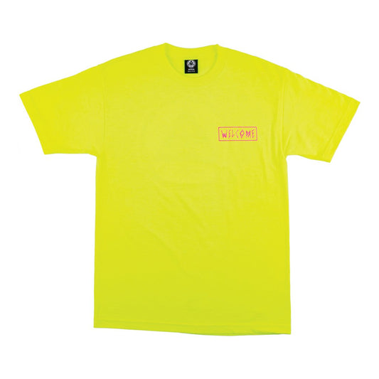 Welcome Talisman Mono Tee - Safety Green