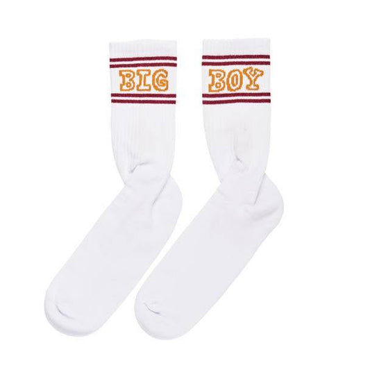 Polar Big Boy Sock - White/Red/Yellow