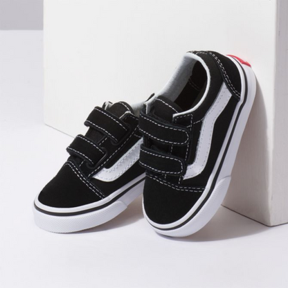 Vans Toddler Old Skool V - Black/True White