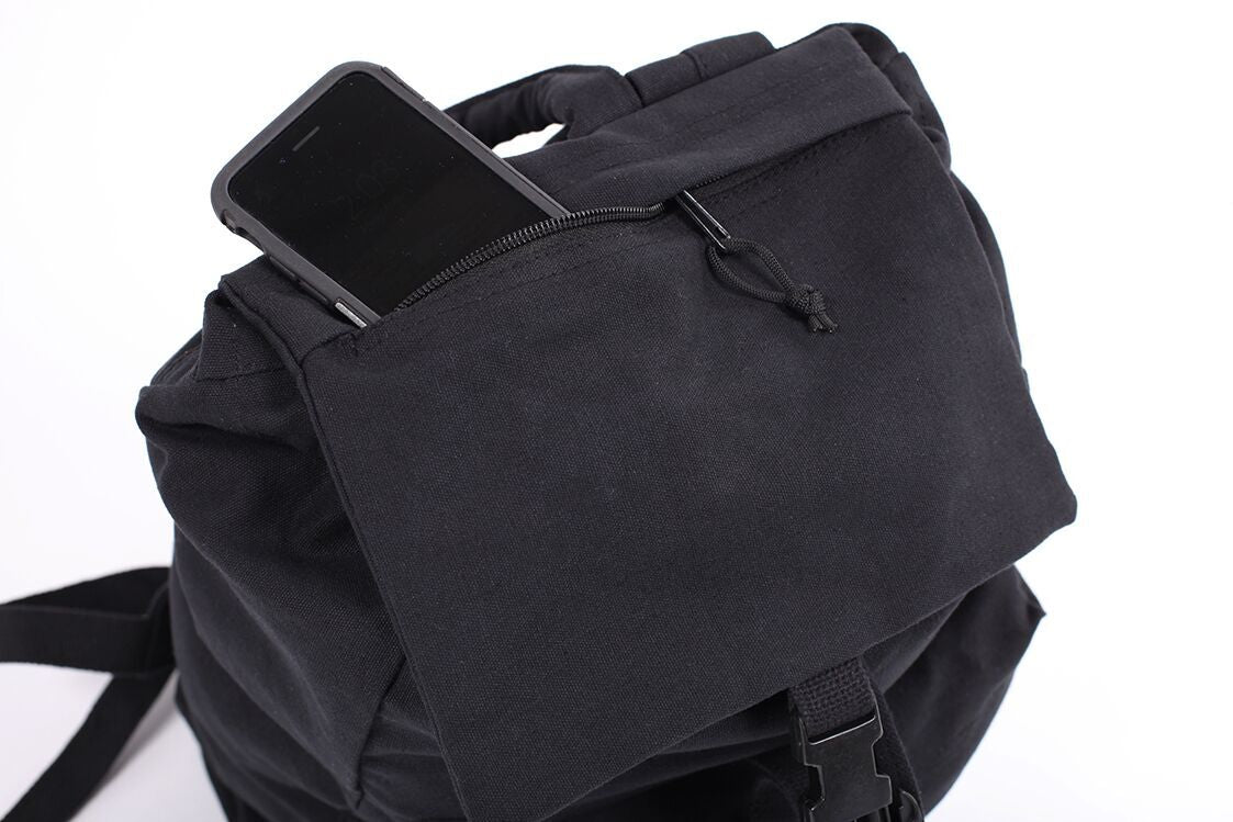 Theories Stamp Camper Bag - Black