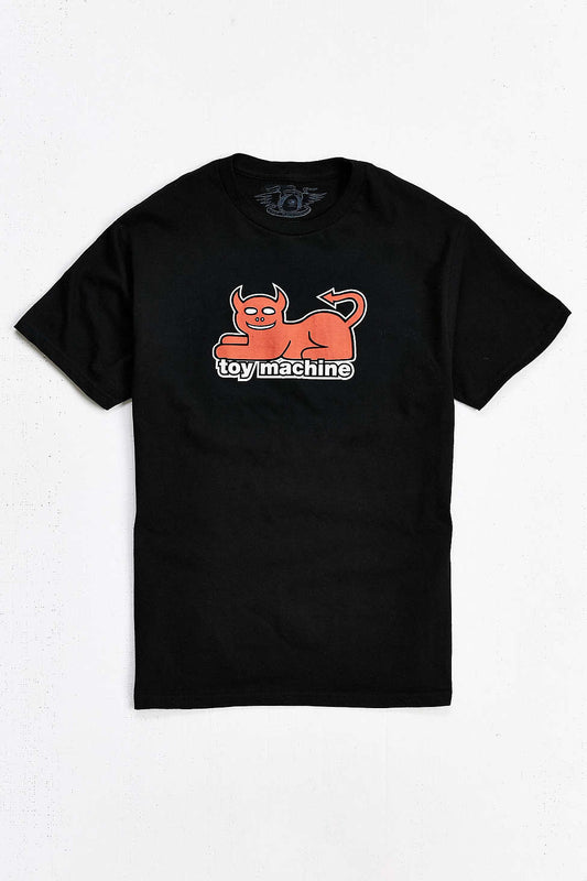 Toy Machine Devil Cat Tee - Black