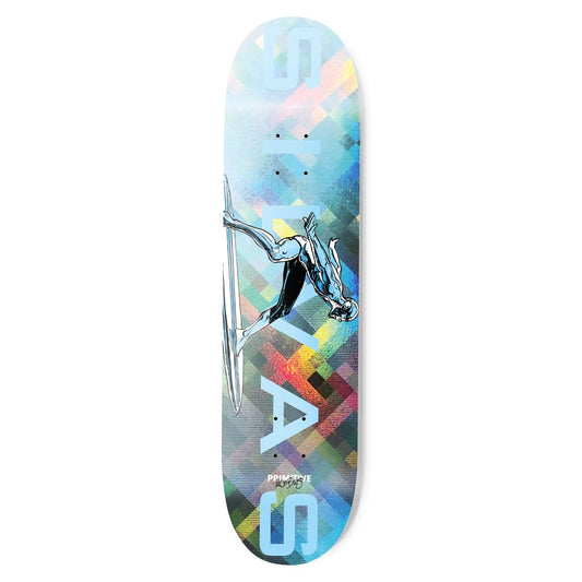 Primitive Silvas Moebious Silver Surfer Deck - 8.38