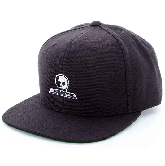 Skull Skates Small Logo Premium Snapback - Black