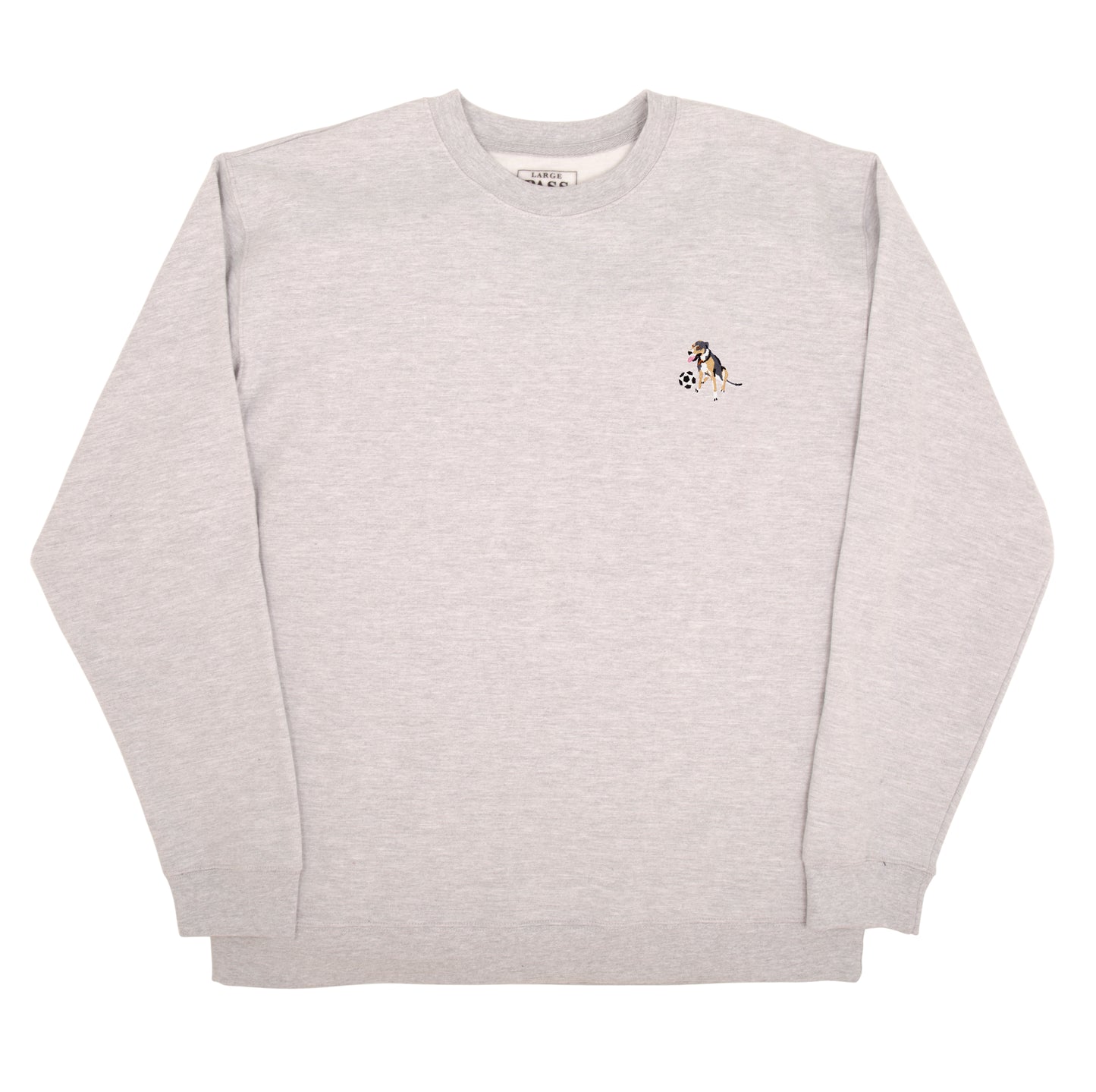 Pass-Port Bobby Crewneck - Heather Grey