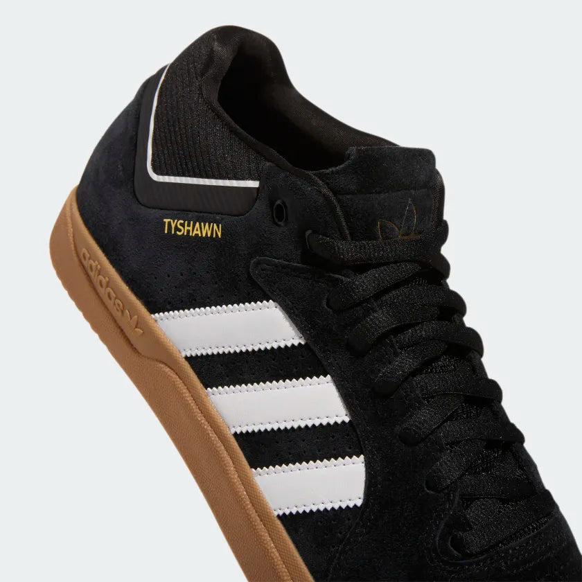 Adidas Tyshawn - Core Black/Cloud White/Metallic Gold