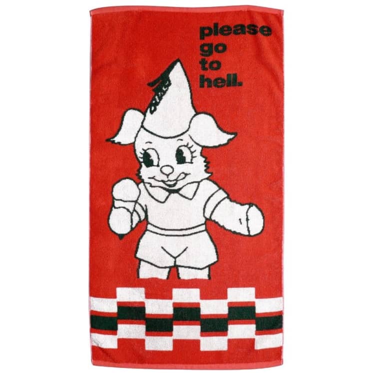 Quasi Go To Hell Towel - Red