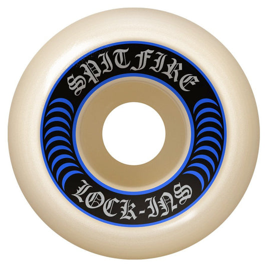 Spitfire Formula Four Lock-In Wheels - 99D 55mm Blue Print