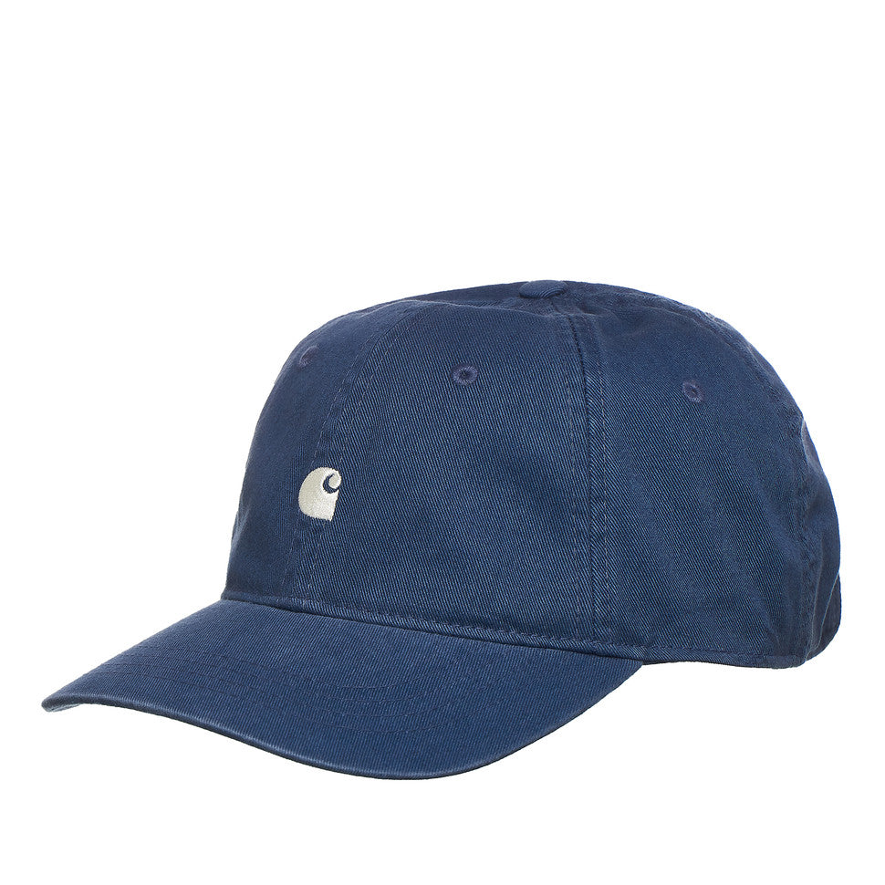 Carhartt WIP Madison Logo Cap - Storm Blue/Wax