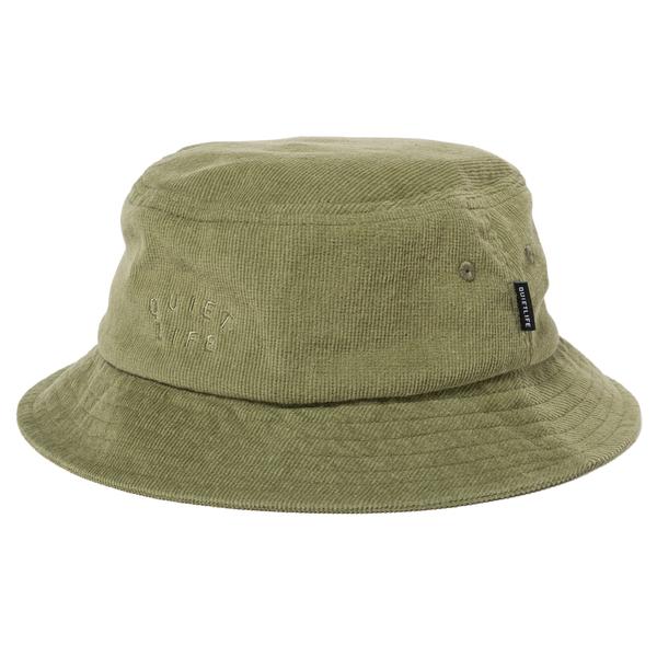 Quiet Life Cord Bucket Hat - Olive