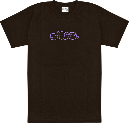 Sneeze Logo Tee - Chocolate