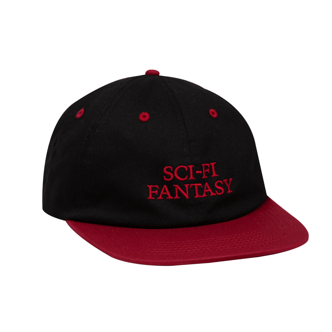 Sci-Fi Fantasy Logo Hat - Black/Red