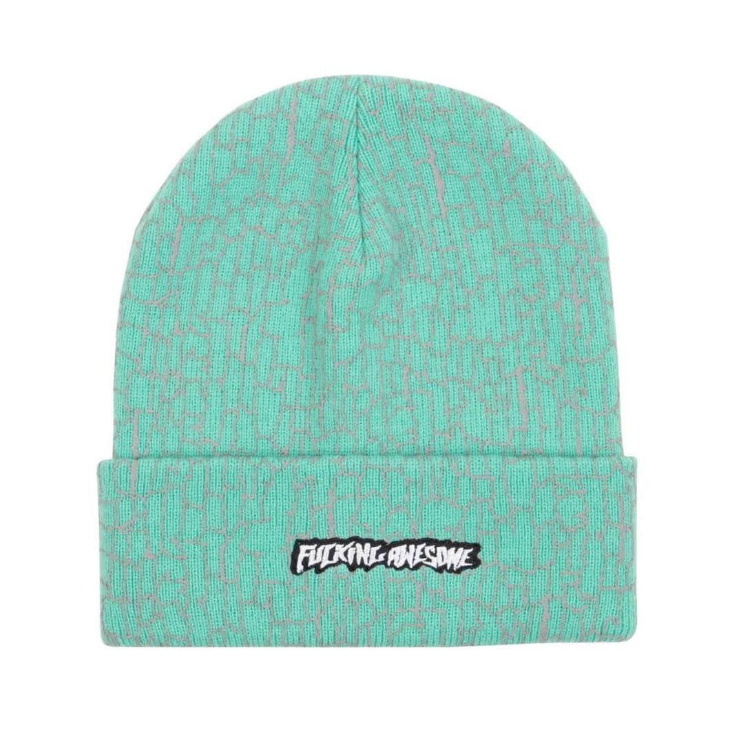 Fucking Awesome Everyday Camo Cuff Beanie - Turquoise