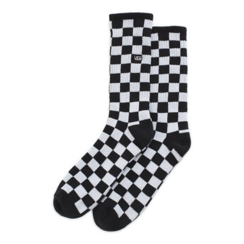 Vans Checkerboard Crew Sock - Black/White
