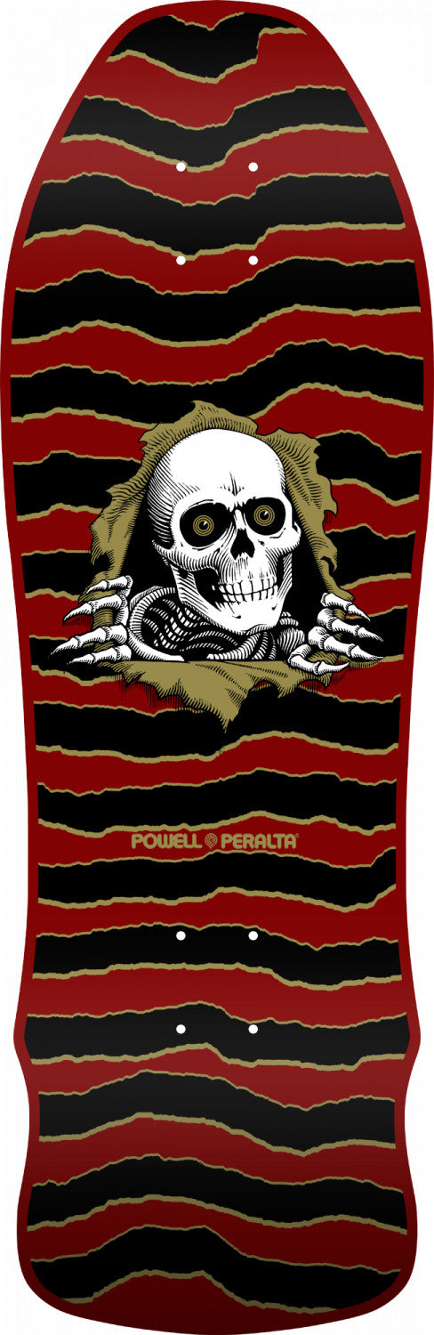 Powell Peralta Geegah Ripper Deck - 9.75 Maroon