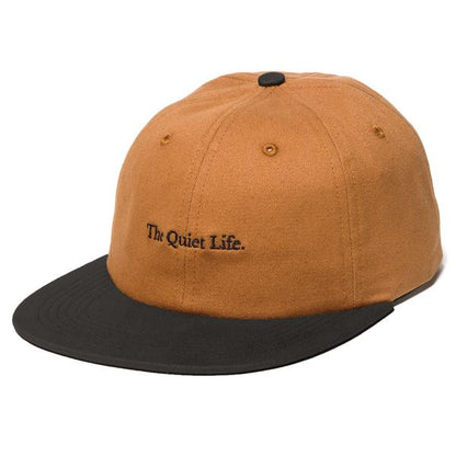 The Quiet Life Serif Polo Hat - Caramel/Black